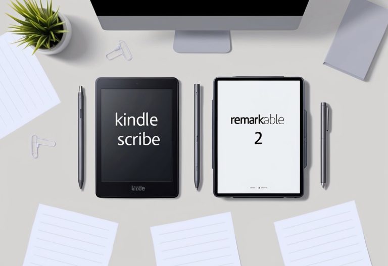 Kindle Scribe vs Remarkable 2: Comparing Top E-Ink Tablets for Digital Note-Taking