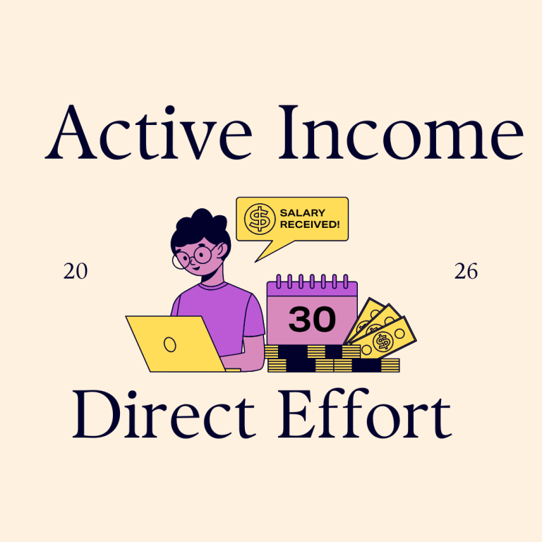 Active Income: A Complete Guide to Earning Money Through Direct Effort in 2024